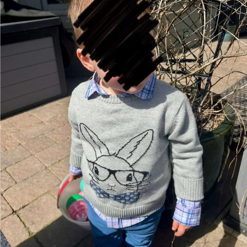 Easter Bunny Sweater 🐰. Great for Easter. 2T. Cat and Jack brand.
